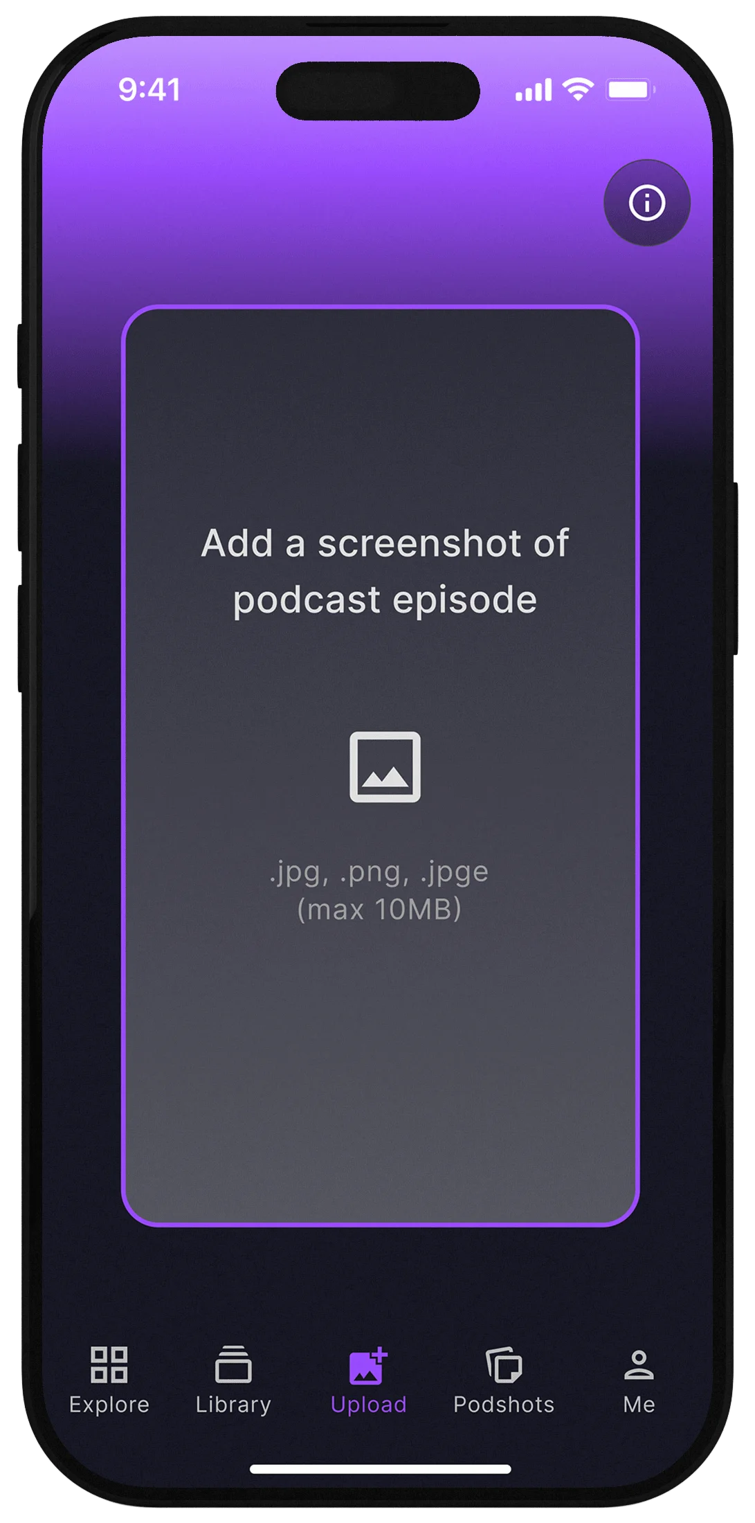 Upload Screenshot